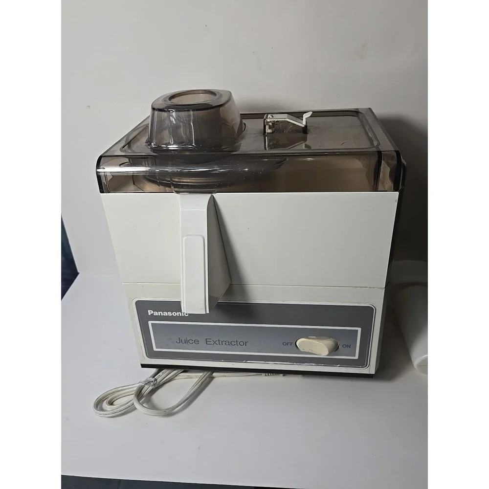Vintage Panasonic Juicer Juice Extractor MJ-65PR Made In Japan Tested Working